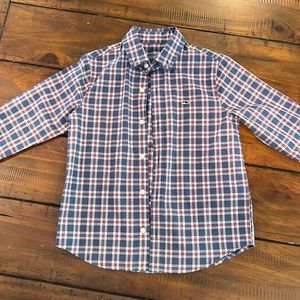 Vineyard Vines Long Sleeve Button Down Polo, size 5. Excellent condition.